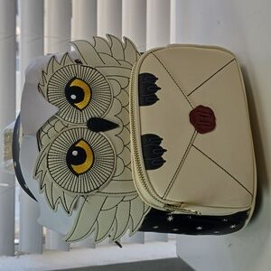 Harry Potter Owl Design Backpack with Envelope Pocket